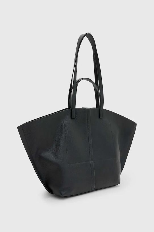 Doplnky Kožená kabelka AllSaints PHOENIX W493XB čierna