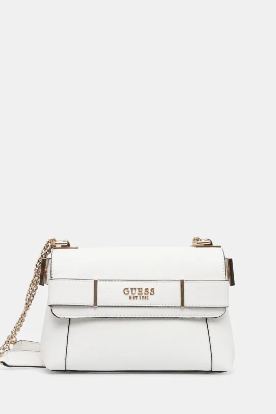 Guess torebka ANADELA nie mieści A4 biały HWBG96.33210