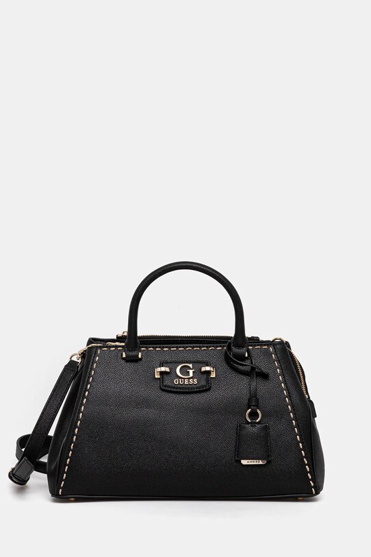 Guess geantă NASTRA uni negru HWBG96.37060