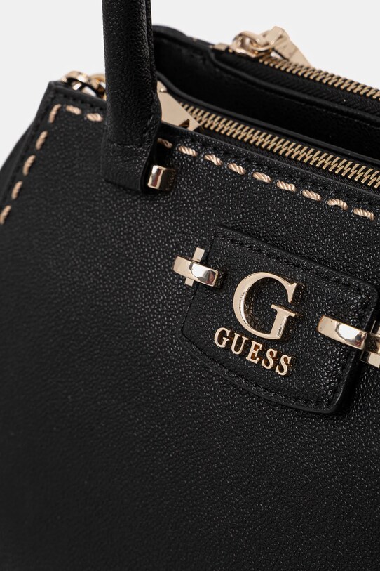 Guess geantă NASTRA negru HWBG96.37060