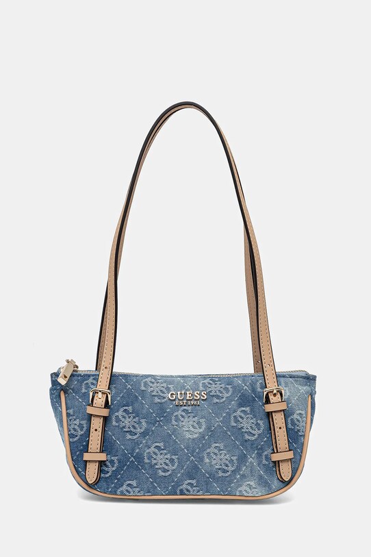 Guess geantă CERELIA nu incape in A4 albastru HWDG96.45760