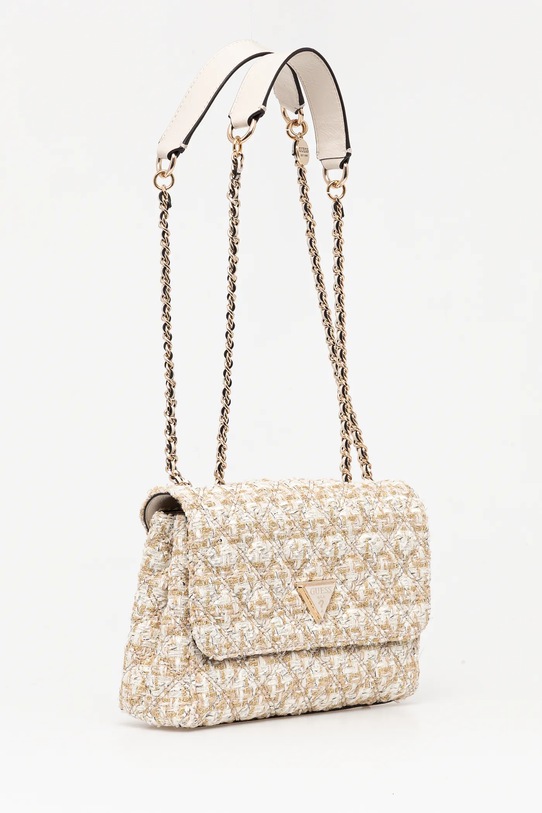 Guess torebka z domieszką wełny GIULLY HWGM87.48200 złoty SS25