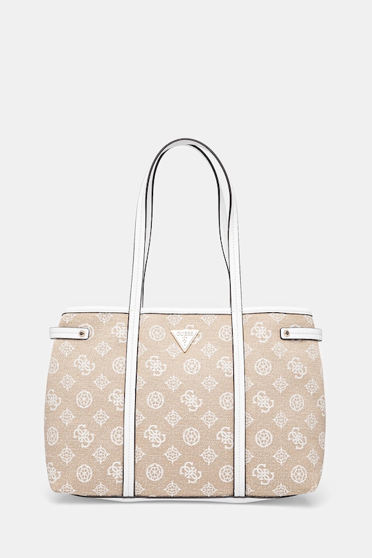 Kabelka Guess BEYZA vzorovaný béžová HWJG96.27230