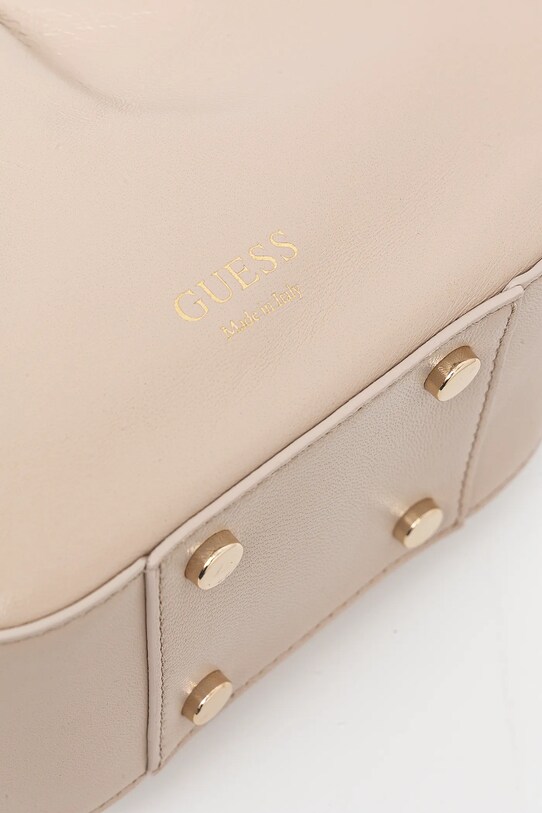 Δερμάτινη τσάντα Guess JOLIE μπεζ HWJOAA.P5202