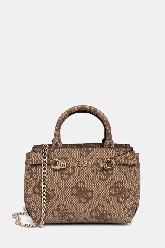 Τσάντα Guess LORELEI συνθετικό καφέ HWOS96.39760