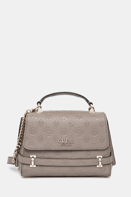 Guess torebka ZARELA wzorzyste brązowy HWPD96.30200