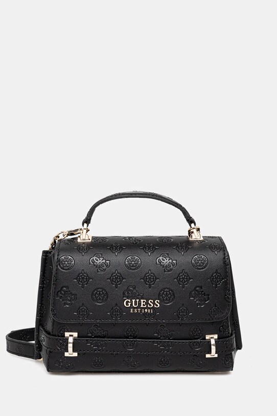 Guess torebka ZARELA wzorzyste czarny HWPD96.30200