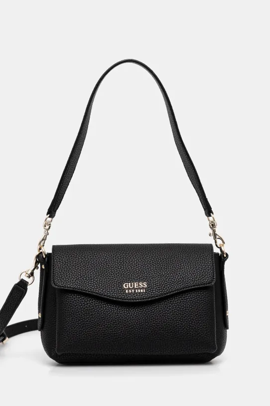 Torba Guess BRENTON bez uzorka crna HWPG96.48190