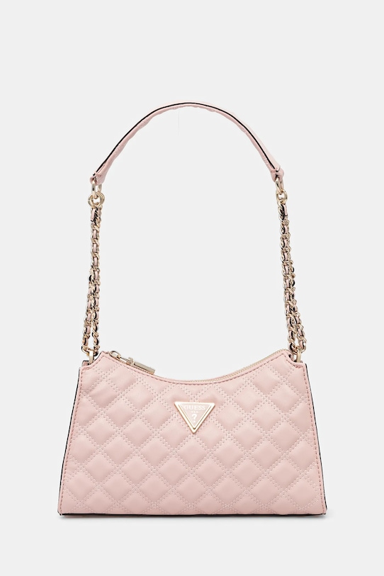 Guess torebka GIULLY nie mieści A4 różowy HWQG87.48130