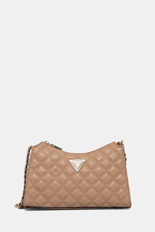 Kabelka Guess GIULLY hladký hnědá HWQG87.48130