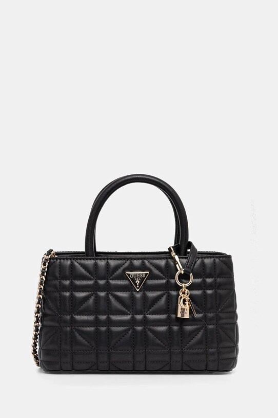 Kabelka Guess EDITA nevejde se A4 černá HWQG96.25060