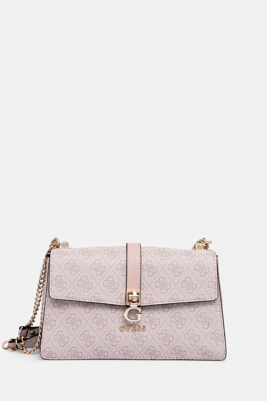 Guess kézitáska ZAMIRA szintetikus rózsaszín HWSG96.29210