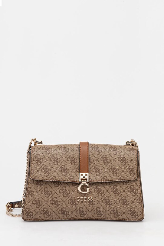 Guess borsetta ZAMIRA stampa all-over marrone HWSG96.29210