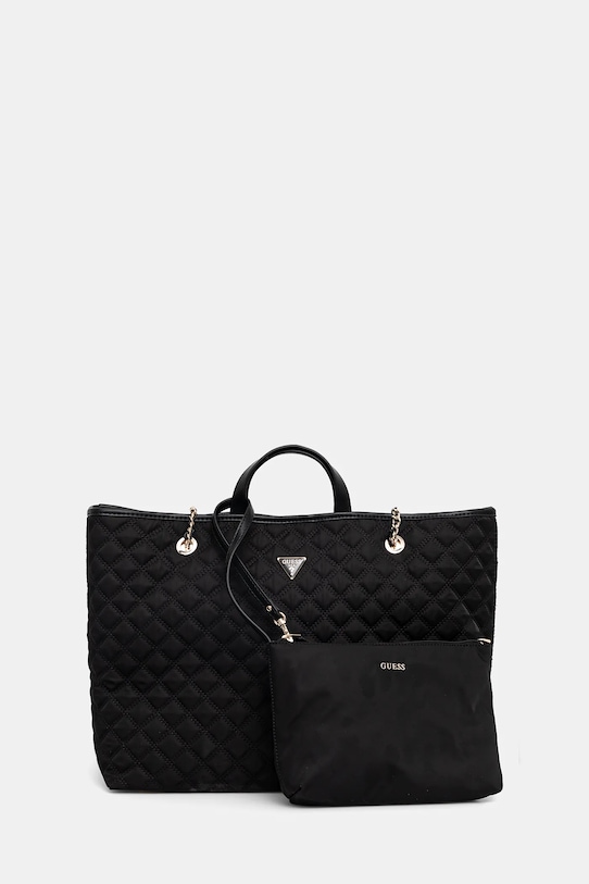 Guess torebka GIULLY mieści A4 czarny HWYQ87.48290