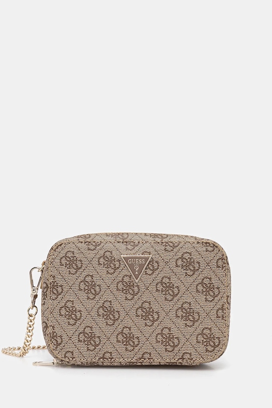 Torba Guess ZAMIRA imitacija zrnate kože bež PW7515.P5203