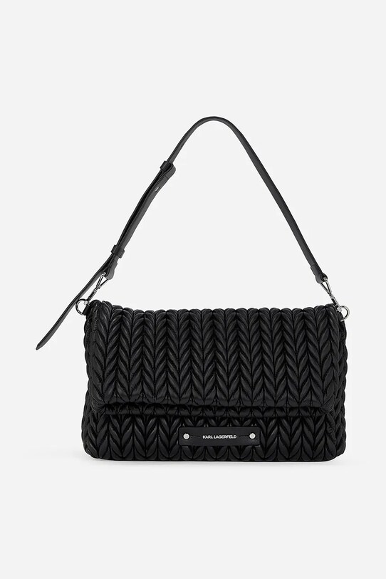 Karl Lagerfeld torebka mieści A4 czarny A2W30151