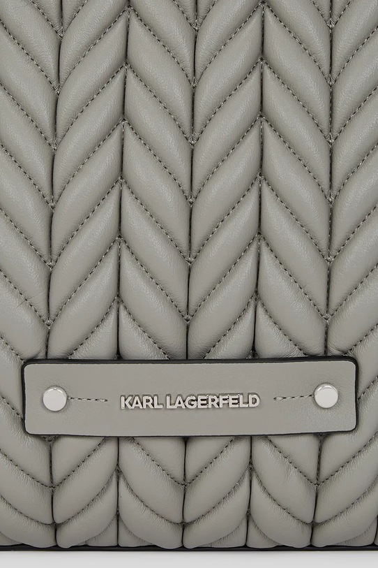 Akcesoria Karl Lagerfeld torebka K/WEAVE A2W30199 szary