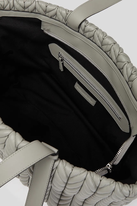 Karl Lagerfeld torebka K/WEAVE A2W30199 szary