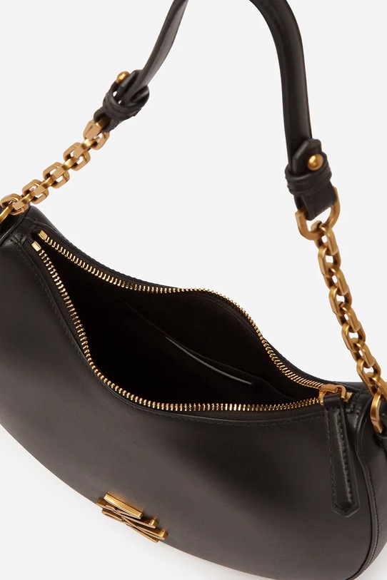 Akcesoria Karl Lagerfeld torebka skórzana K/AUTOGRAPH A2W30019 czarny