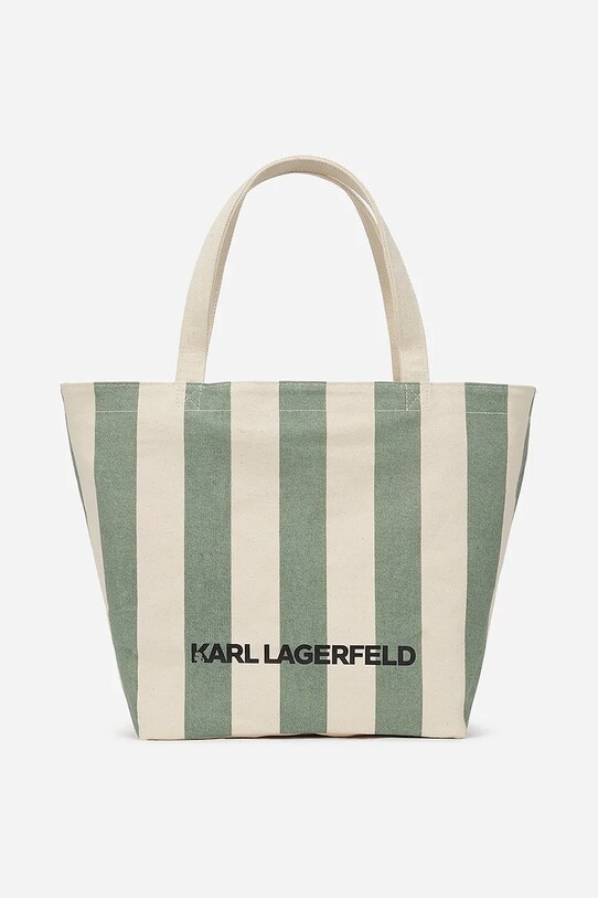 Akcesoria Karl Lagerfeld torebka dwustronna A2W50003 beżowy