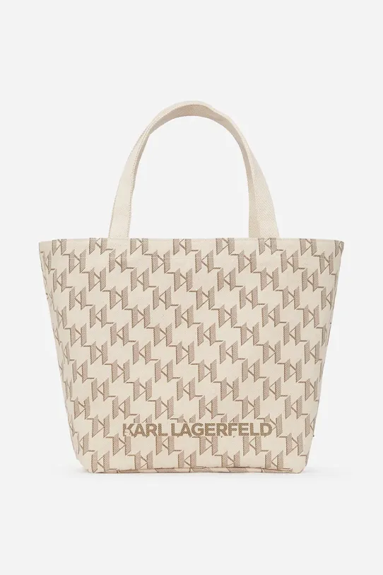 Akcesoria Karl Lagerfeld torebka dwustronna A2W50024 beżowy