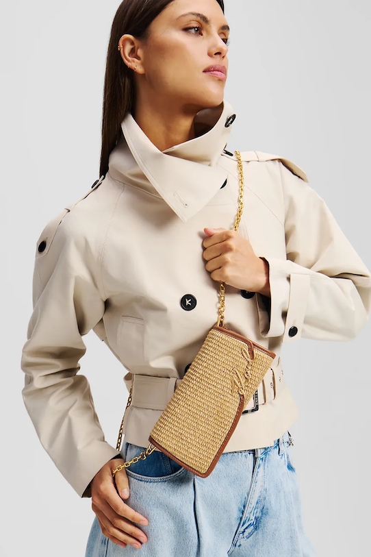Kabelka Karl Lagerfeld béžová A2W32026