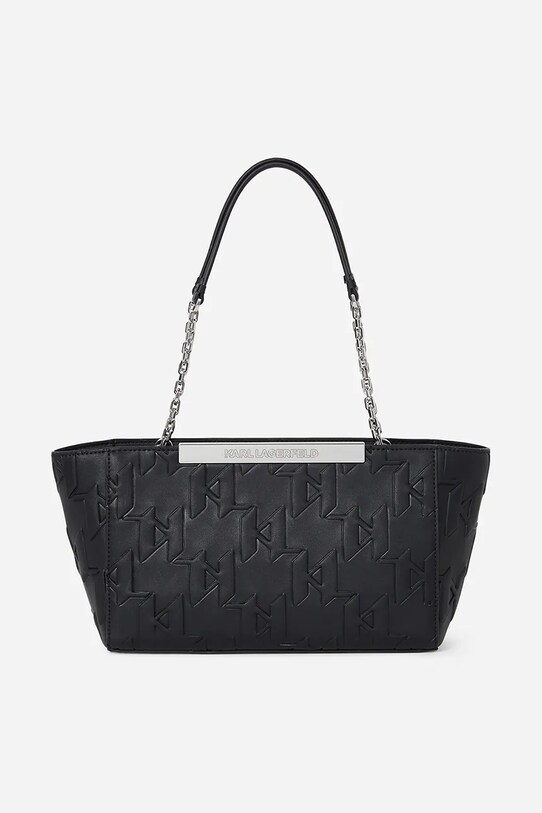 Karl Lagerfeld torebka nie mieści A4 czarny A2W30027