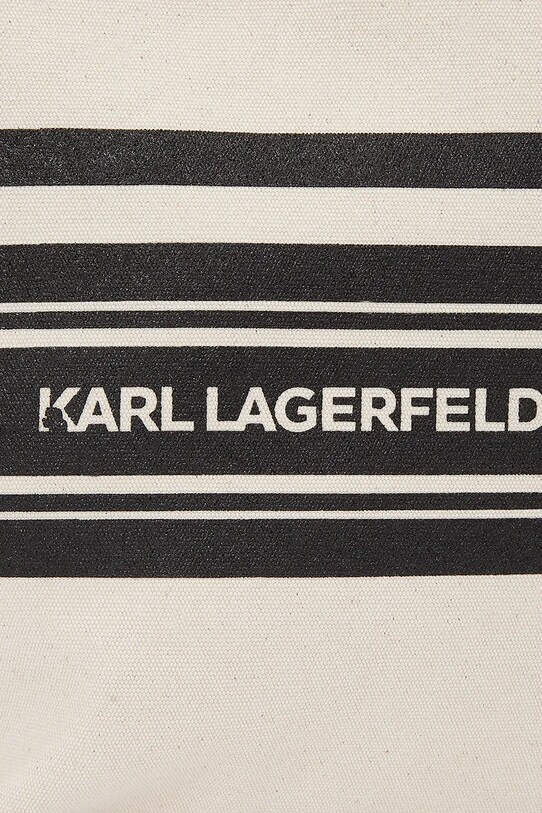 Karl Lagerfeld torebka bawełniana biały A2W30229