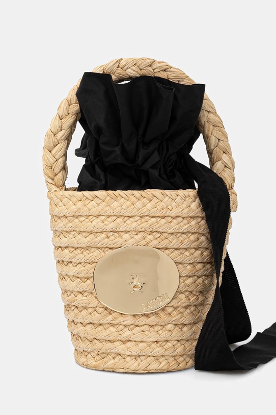 Patou torebka nie mieści A4 beżowy AC0610140