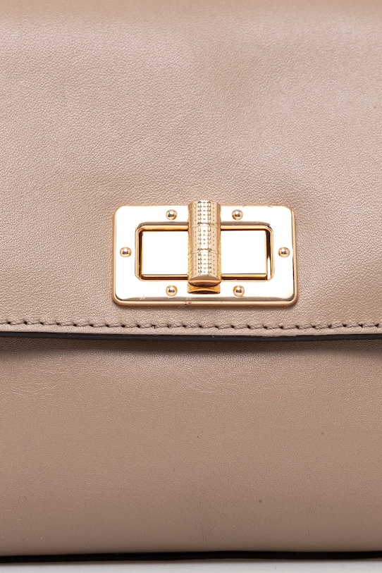 Accesorii Geox geantă de piele LILIANE D25JXA.00043 maro