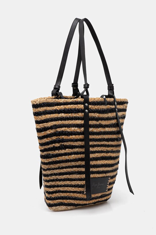 Pepe Jeans Geanta de plajă PAMELA SUNNY PL031610 negru SS25