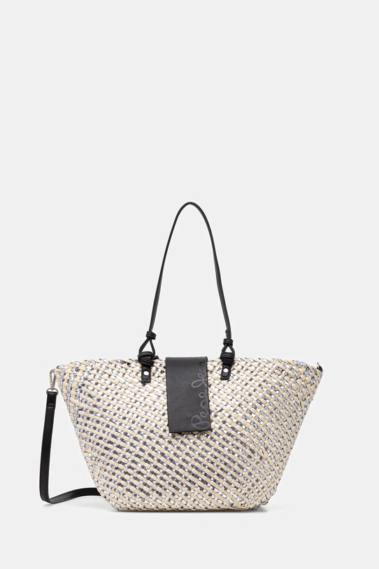 Kabelka Pepe Jeans CASY GLOW strieborná PL031611