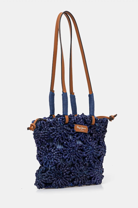 Plážová taška Pepe Jeans GINA SUNRISE PL031614 námořnická modř SS25