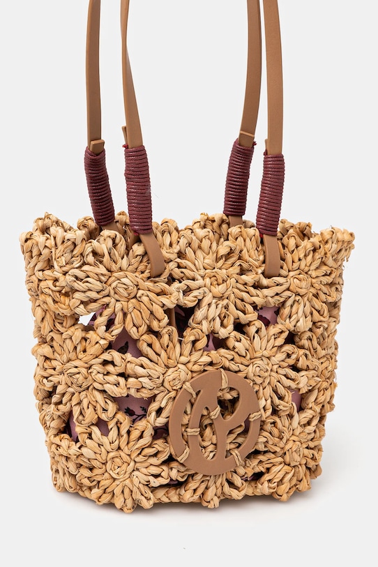 Akcesoria Pepe Jeans torba plażowa GINA SUNRISE PL031614 beżowy