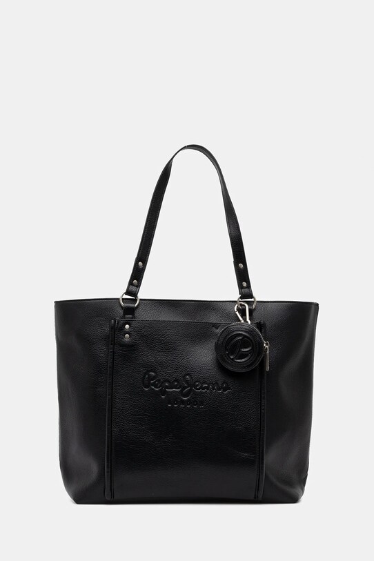 Сумочка Pepe Jeans BELLAMIE MAIN аплікація чорний PL031626