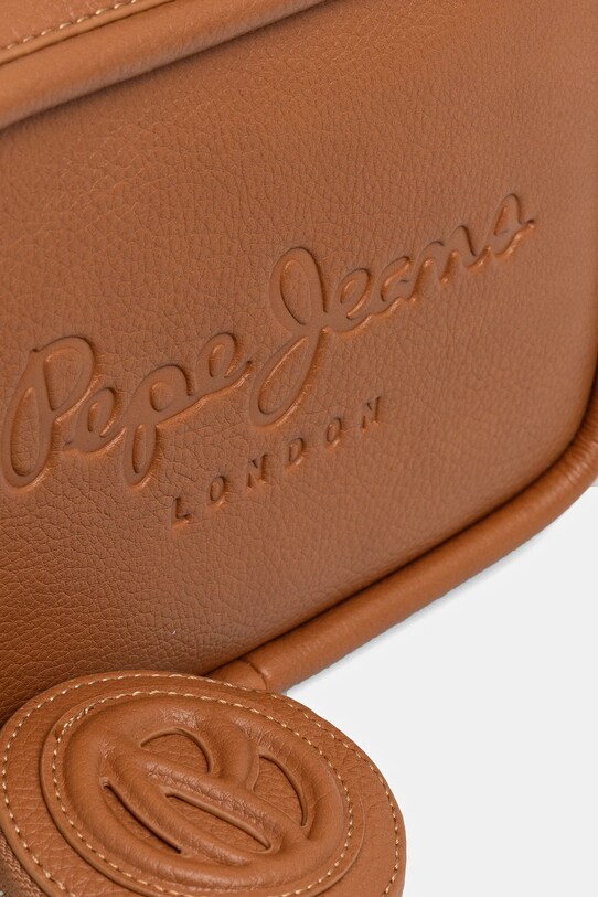 Τσάντα Pepe Jeans BASSY MAIN PL031637 καφέ