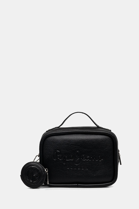 Kabelka Pepe Jeans BASSY MAIN jemný vzor černá PL031637