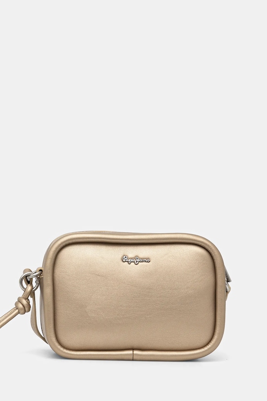 Kabelka Pepe Jeans BRIANAE METAL imitácia kože zlatá PL031646