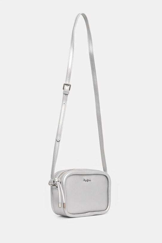 Pepe Jeans torebka BRIANAE METAL PL031646 srebrny SS25