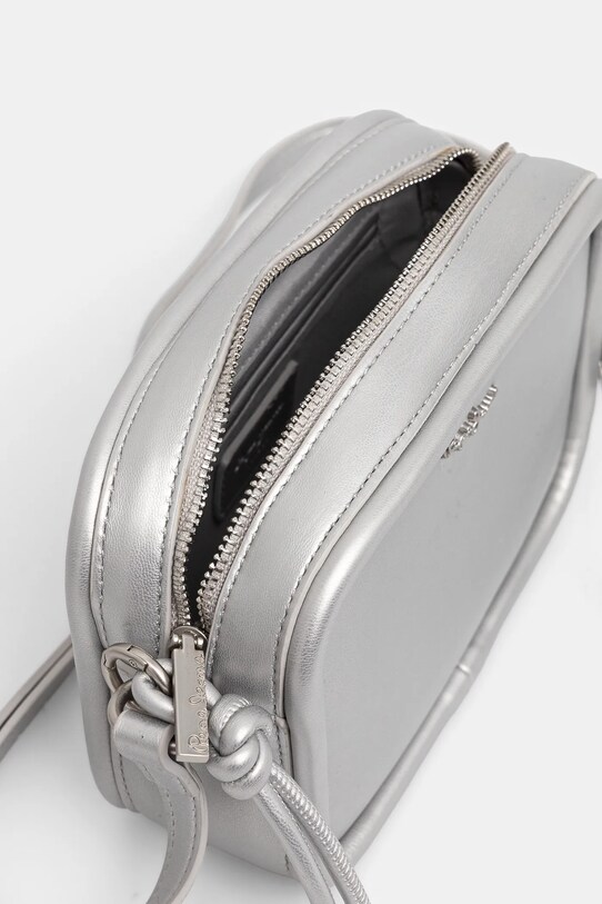 Pepe Jeans torebka BRIANAE METAL PL031646 srebrny