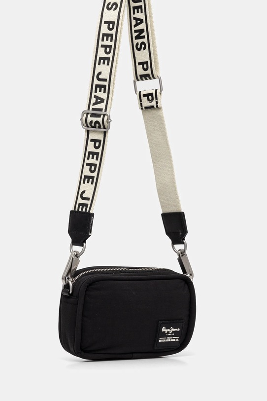 Akcesoria Pepe Jeans torebka BRIANAE BLOSSOM PL031648 czarny