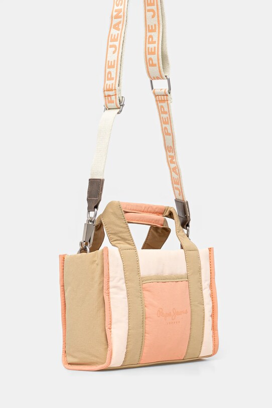 Τσάντα Pepe Jeans ZADIE BLOOM PL031652 μπεζ SS25