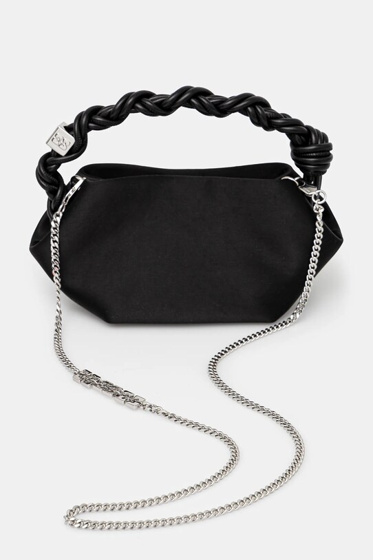 Dodaci Torba GANNI Bou Bag Mini Soir Satin A6340. crna