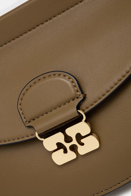 Сумочка GANNI Apo-G Bag Mini Top Handle зелений A6353