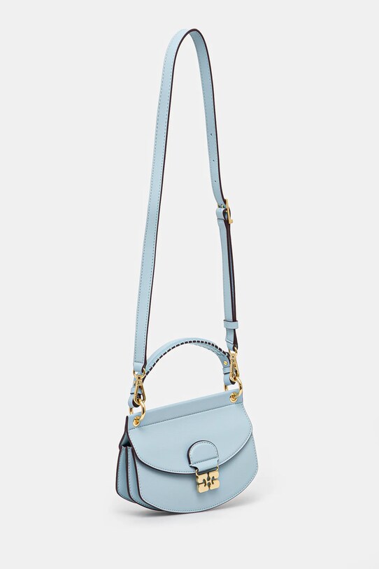 Сумочка GANNI Apo-G Bag Mini Top Handle A6352 блакитний SS25