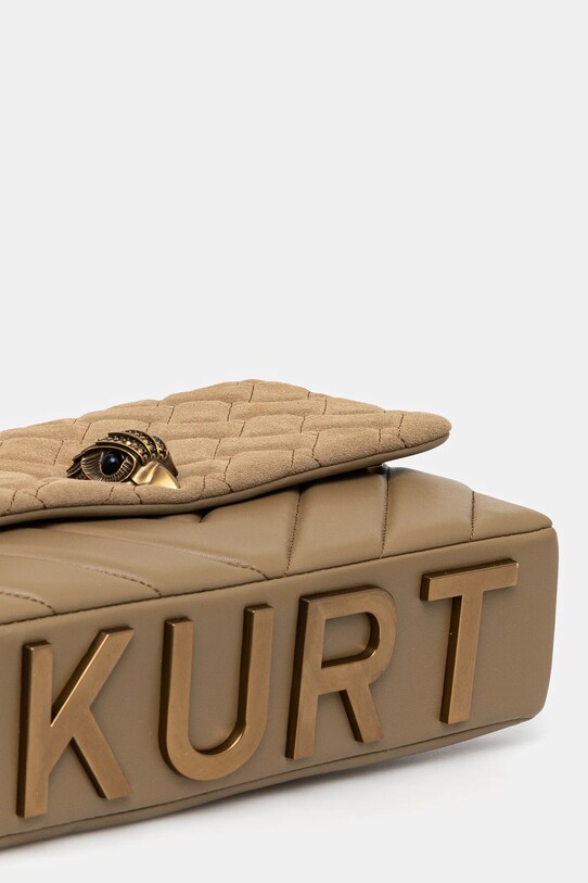 Kurt Geiger London poseta de piele KENSINGTON 9959847219 verde SS25