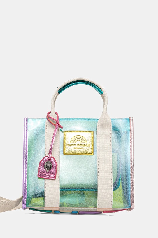 Kurt Geiger London torebka SOUTHBANK nie mieści A4 turkusowy 9800769999