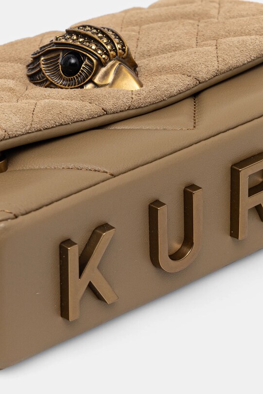 Kurt Geiger London poseta de piele KENSINGTON verde 9594547219