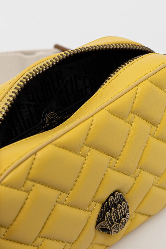 Кожаная сумочка Kurt Geiger London KENSINGTON 9078993109 жёлтый