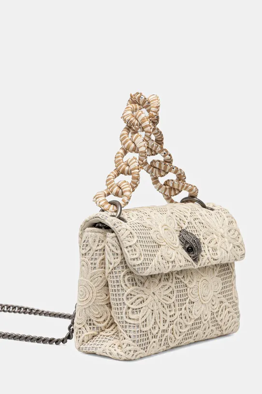 Kurt Geiger London torebka KENSINGTON 4376445609 beżowy SS25